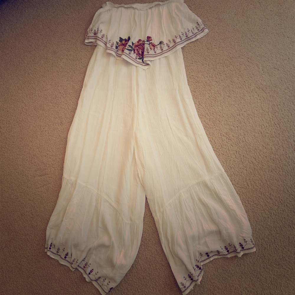 American Eagle strapless romper